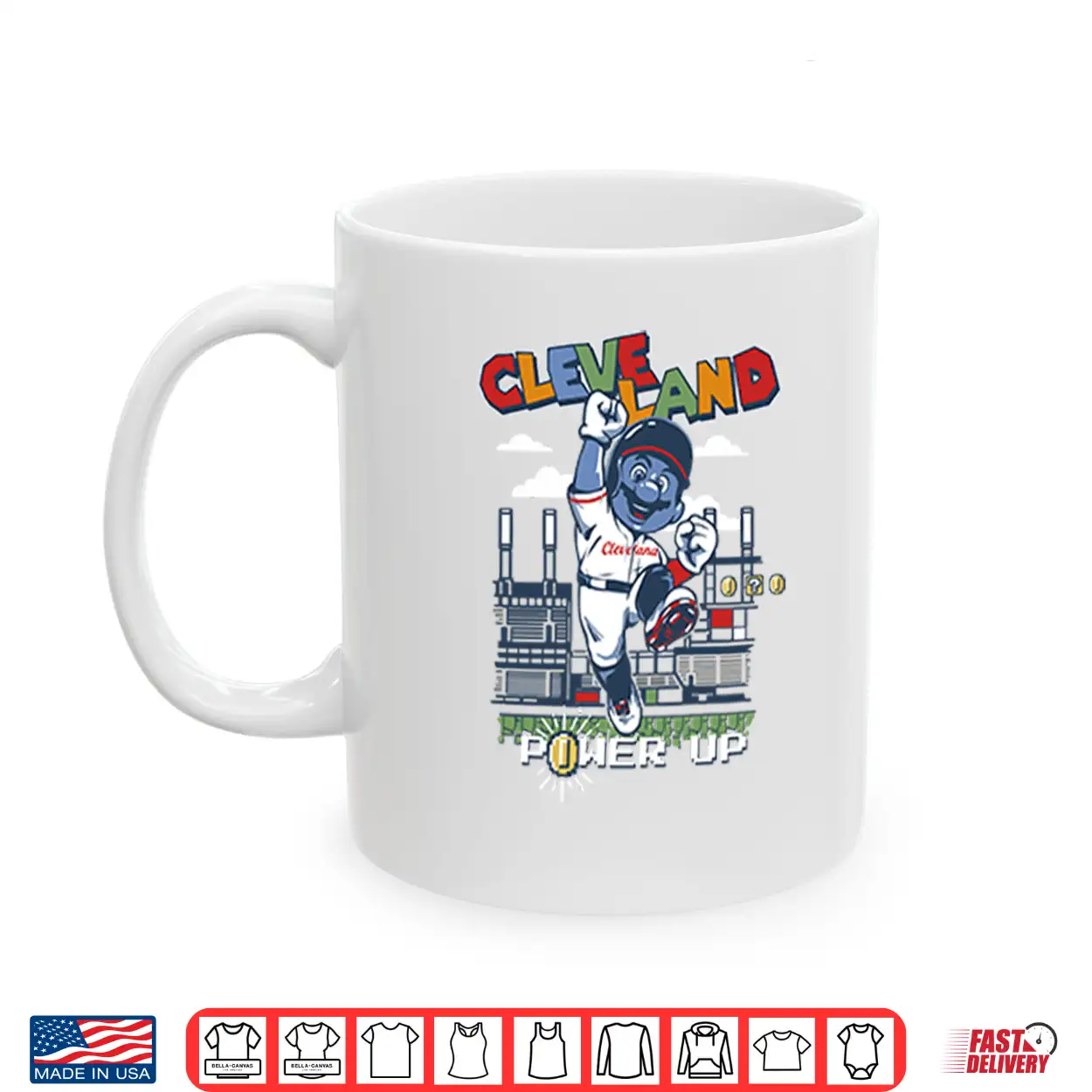 Cleveland Power Up Shirt Cleveland Power Up Shirt