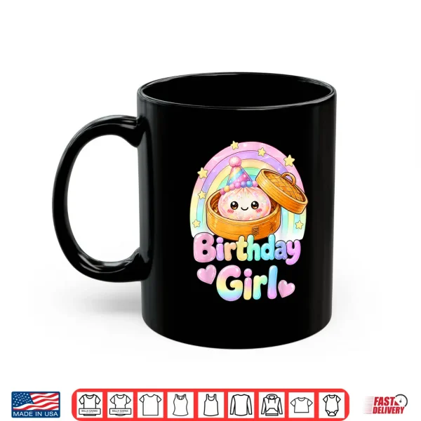 Mug Happy Birthday Girl Kawaii Dumpling Anime Birthday Party Shirt