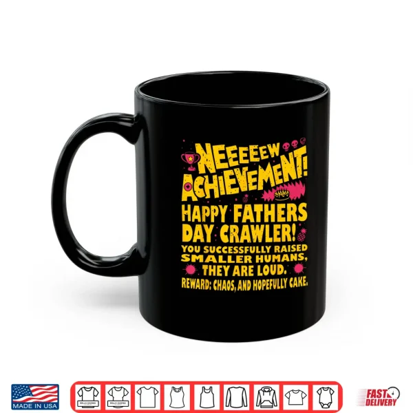 Happy Fathers Day Crawler New Achievement Gamer Dad Usa Shirt 3 Mug Happy Fathers Day Crawler New Achievement Gamer Dad USA Shirt