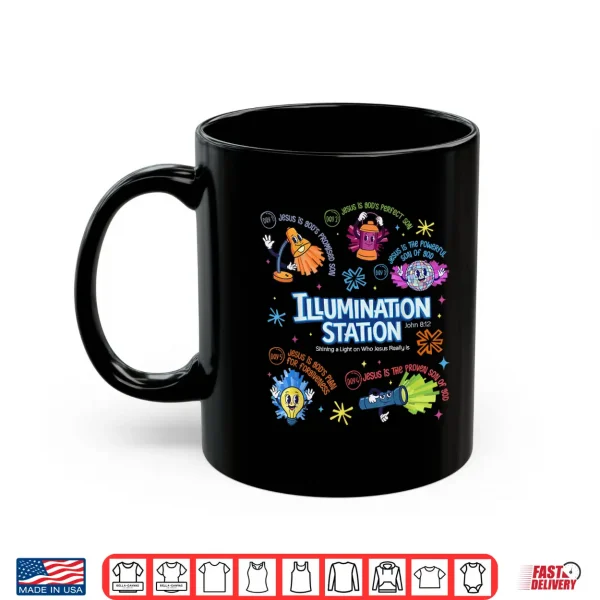 Illumination Station Vbs 2026 Bible Jesus Christian Lights Shirt 3 Mug Illumination Station VBS 2026 Bible Jesus Christian Lights Shirt