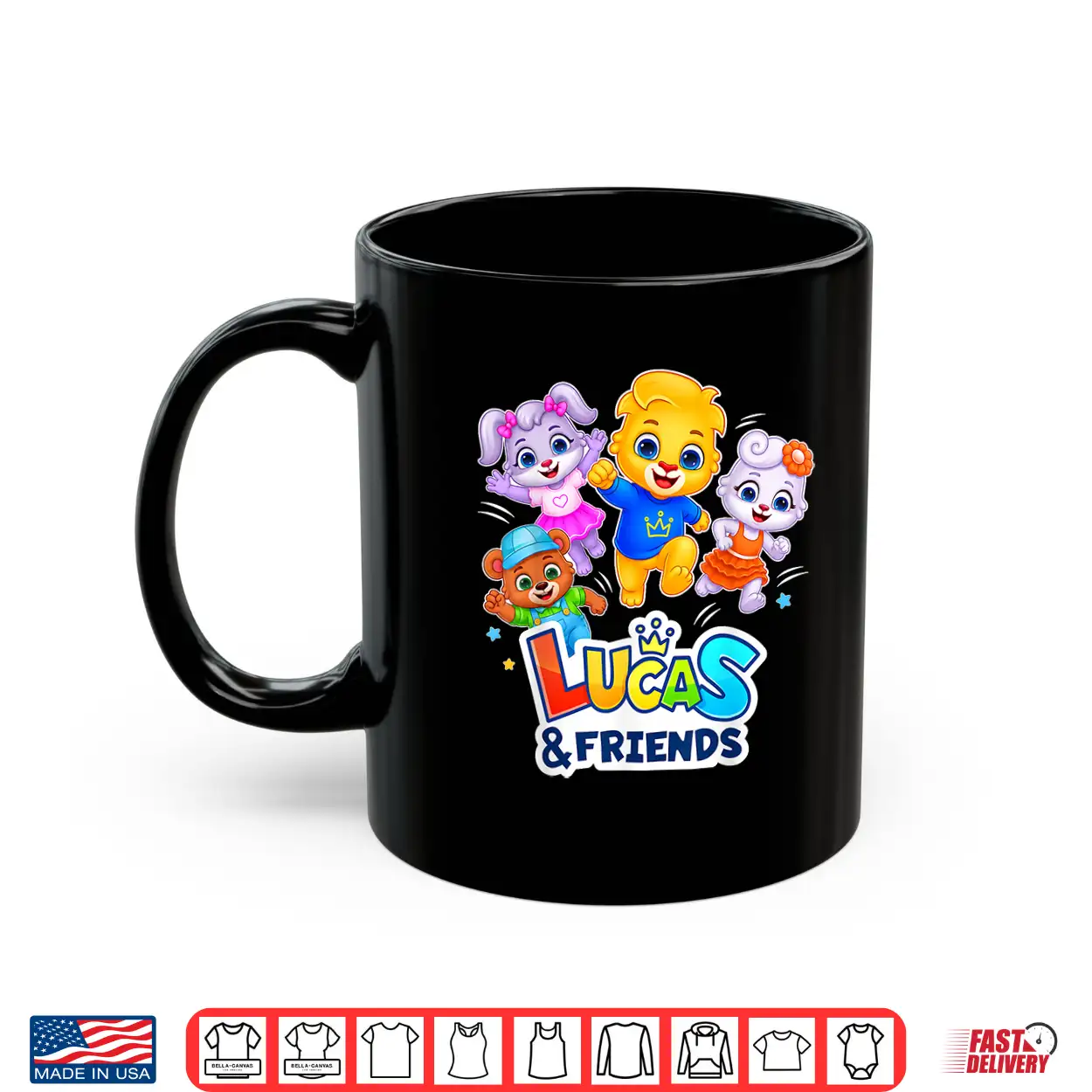 Kids Favorite Cartoon Characters Lucas & Friends Official Shirt Kids Favorite Cartoon Characters Lucas & Friends Official Shirt