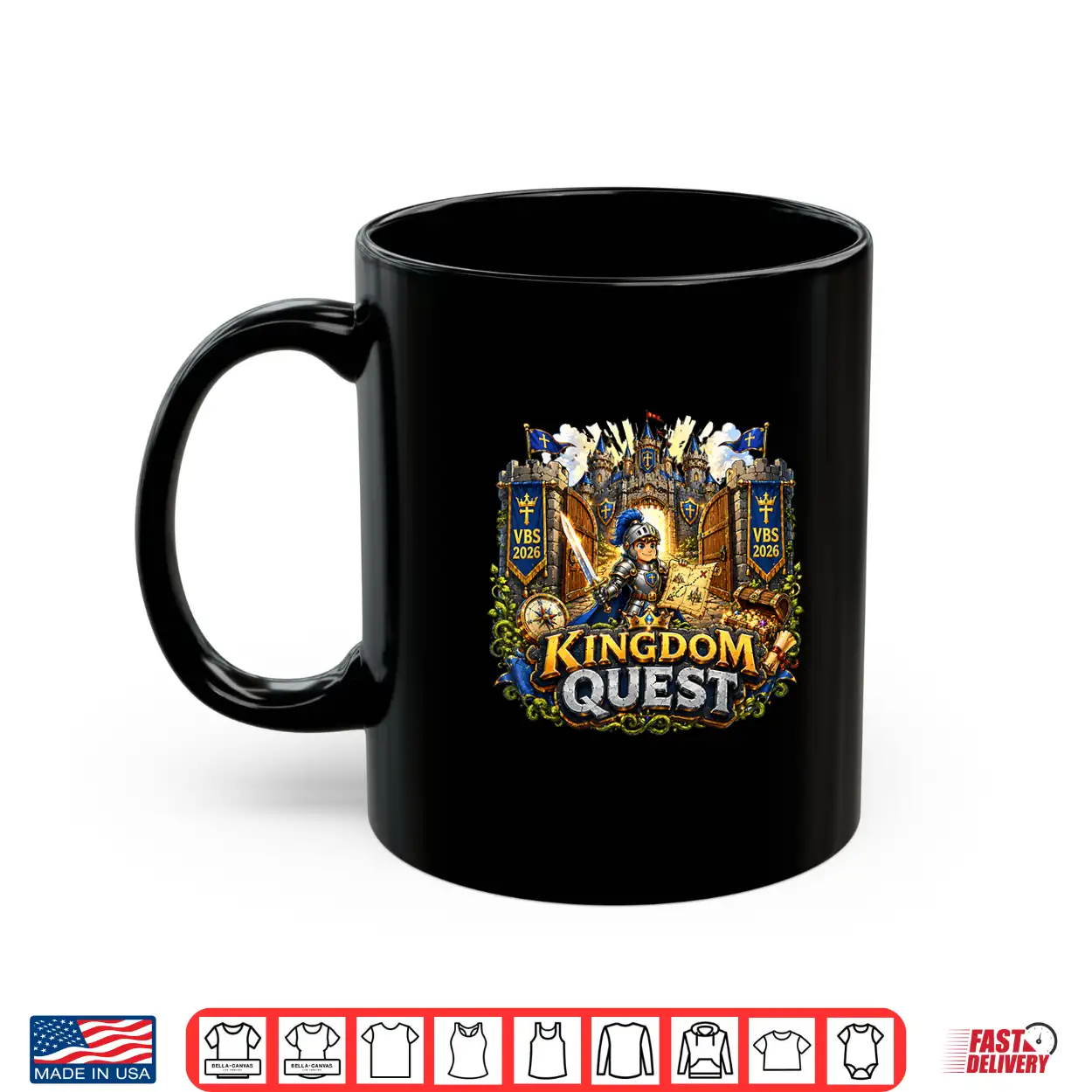 Kingdom Quest Vbs 2026 The Kingdom Of God Christian Shirt Kingdom Quest Vbs 2026 The Kingdom Of God Christian Shirt