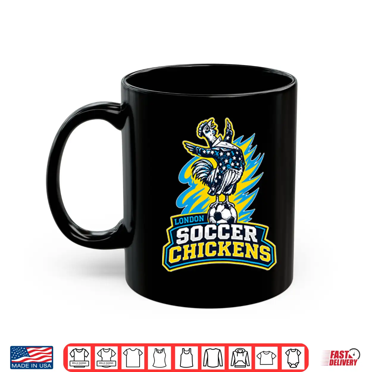 London Soccer Chickens Shirt London Soccer Chickens Shirt