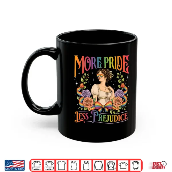 More Pride Less Prejudice Rainbow Vintage Pride Aesthetic Shirt 3 Mug More Pride Less Prejudice Rainbow Vintage Pride Aesthetic Shirt