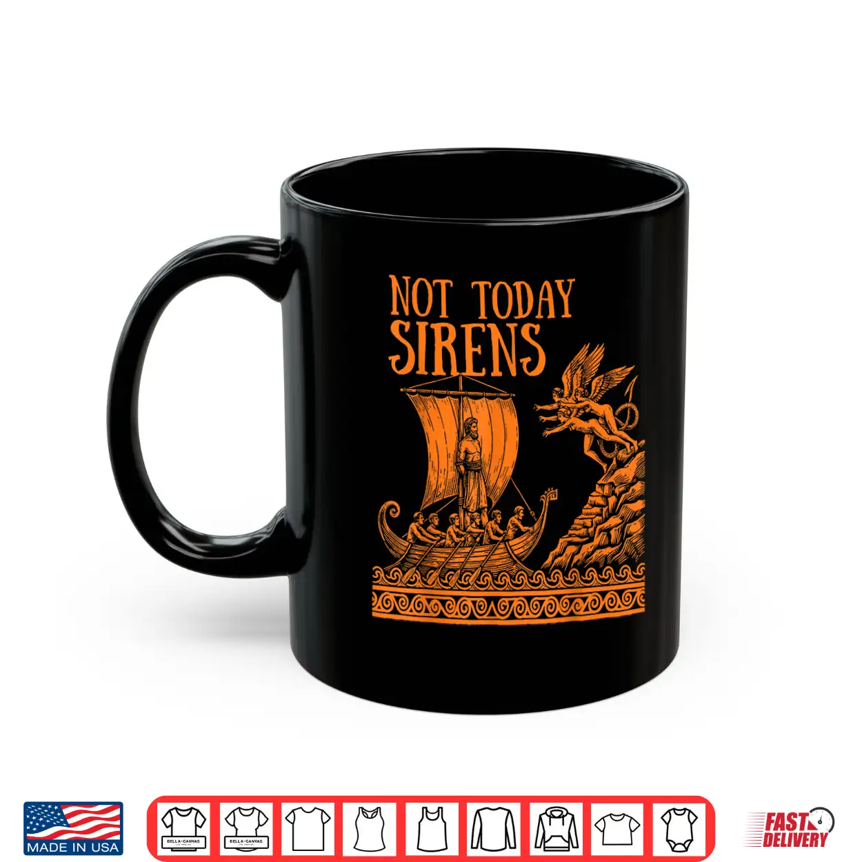 Not Today Sirens Ancient Greek Mythology Shirt Not Today Sirens Ancient Greek Mythology Shirt