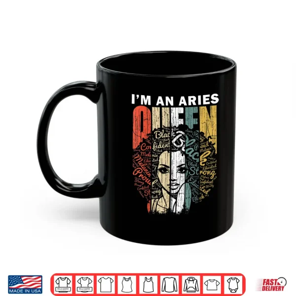 Queen Aries Gifts For Women Shirt February March Bday Shirt 3 Mug Queen Aries Gifts for Women Shirt February March Bday Shirt