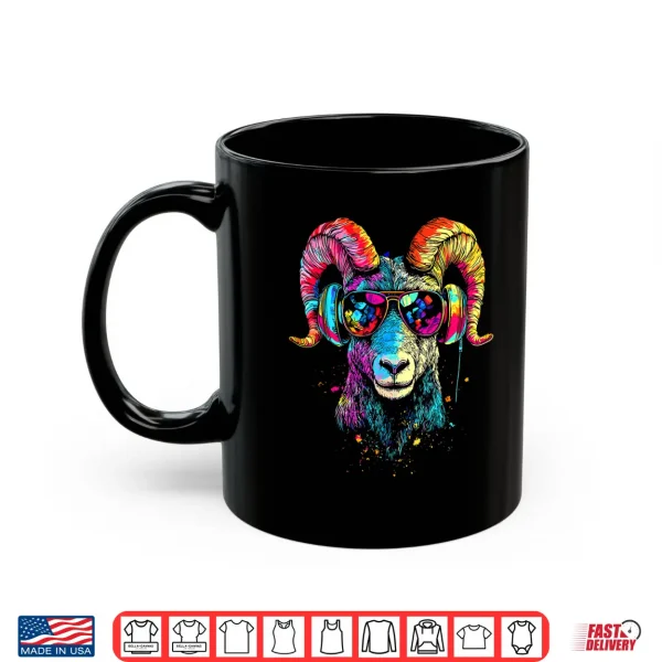 Mug Ram Mouflon Aries Domestic Sheep Wild Sheep Male Sheep Shirt