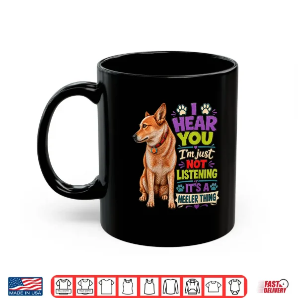 Mug Red Heeler Farm Dog Sunset Australian Cattle Dog Shirt Shirt
