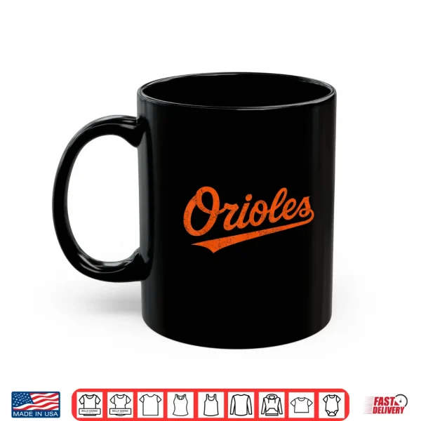 Retro Oriole Shirt 3 Mug Retro Oriole Shirt