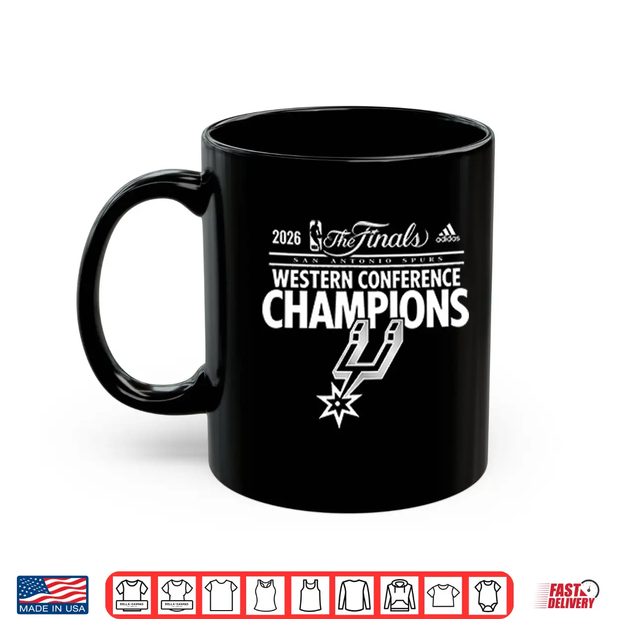 San Antonio Spurs Western Conference Champions 2026 Shirt San Antonio Spurs Western Conference Champions 2026 Shirt