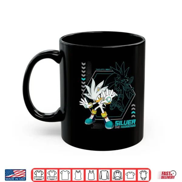 Sonic The Hedgehog Silver Future Force Psychic Power Shirt 3 Mug Sonic the Hedgehog Silver Future Force Psychic Power Shirt