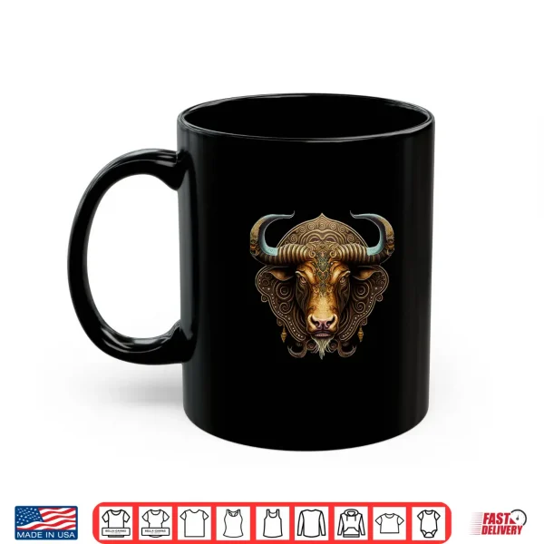 Mug Taurus Astrology Sign Mandala Bull Zodiac Aesthetic Shirt