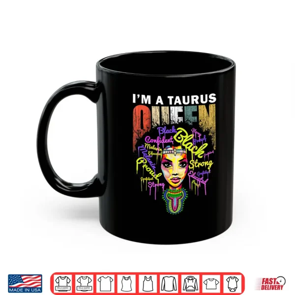 Mug Taurus Birthday Shirts For Women Queen Born in April May Shirt