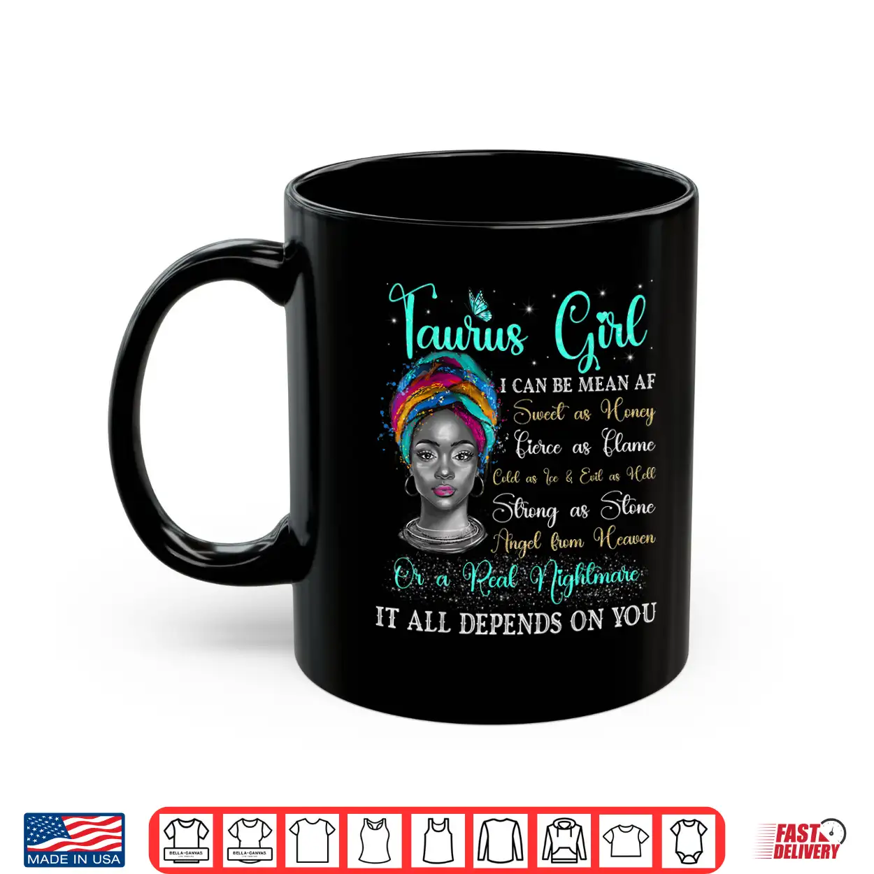 Taurus Girl Black Queen Zodiac Birthday Afro Woman Shirt Taurus Girl Black Queen Zodiac Birthday Afro Woman Shirt