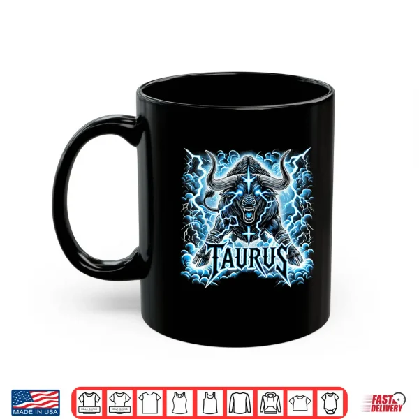 Mug Taurus Heavy Metal Zodiac Shirt