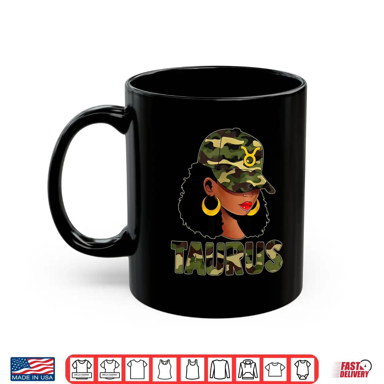 Taurus Queen Camouflage Black Culture Cap Zodiac Sign Shirt Taurus Queen Camouflage Black Culture Cap Zodiac Sign Shirt