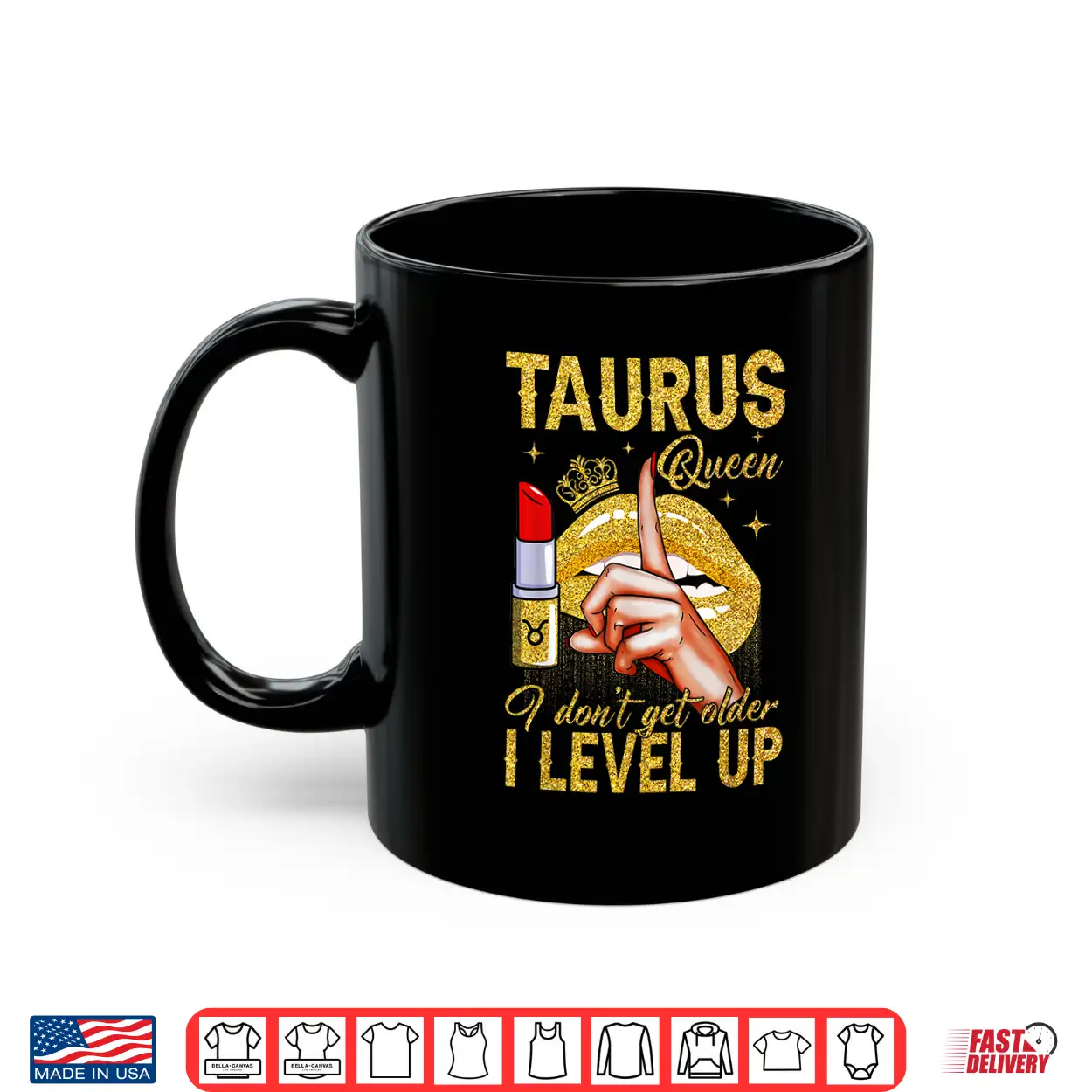 Taurus Queen I Level Up It’S My Birthday Zodiac Sign Shirt Taurus Queen I Level Up It’S My Birthday Zodiac Sign Shirt