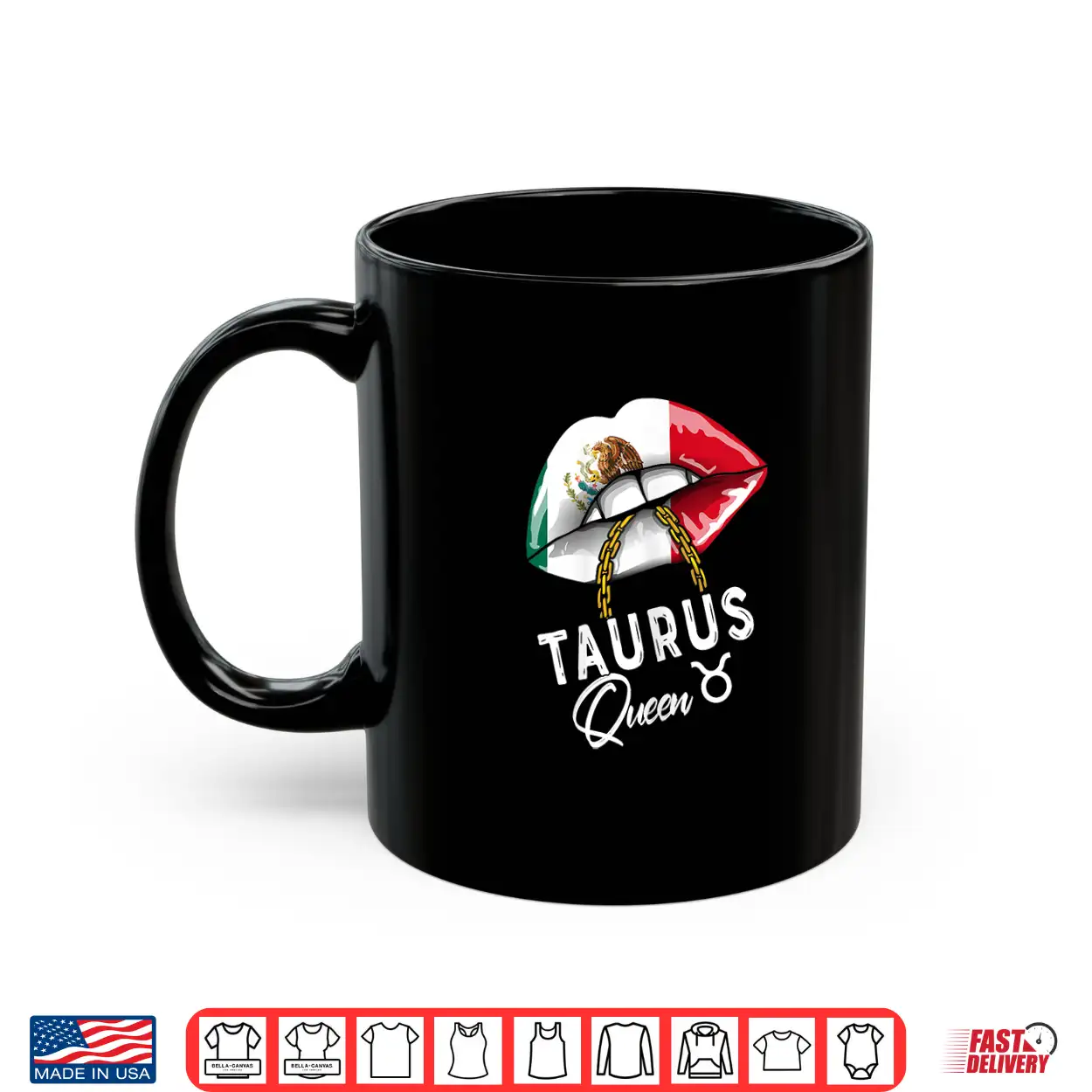 Taurus Queen Mexican Patriotic Lips Sexy Zodiac Shirt Taurus Queen Mexican Patriotic Lips Sexy Zodiac Shirt