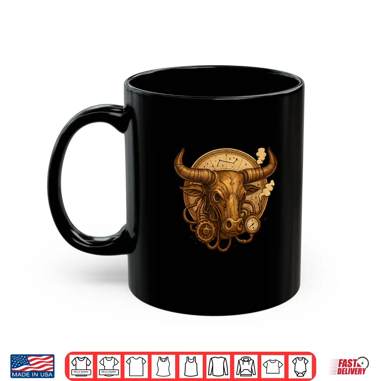 Taurus Steampunk Zodiac Bull Gear Shirt Taurus Steampunk Zodiac Bull Gear Shirt