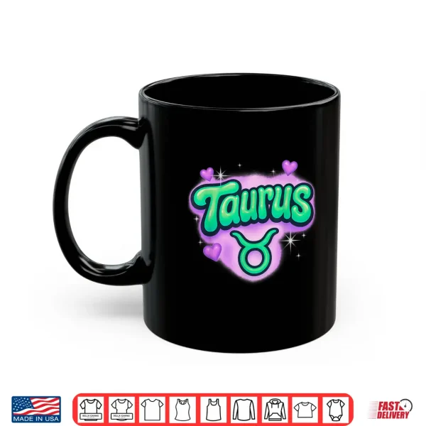 Taurus Zodiac Pastel Airbrush Cute Astrology Graphic Shirt 3 Mug Taurus Zodiac Pastel Airbrush Cute Astrology Graphic Shirt