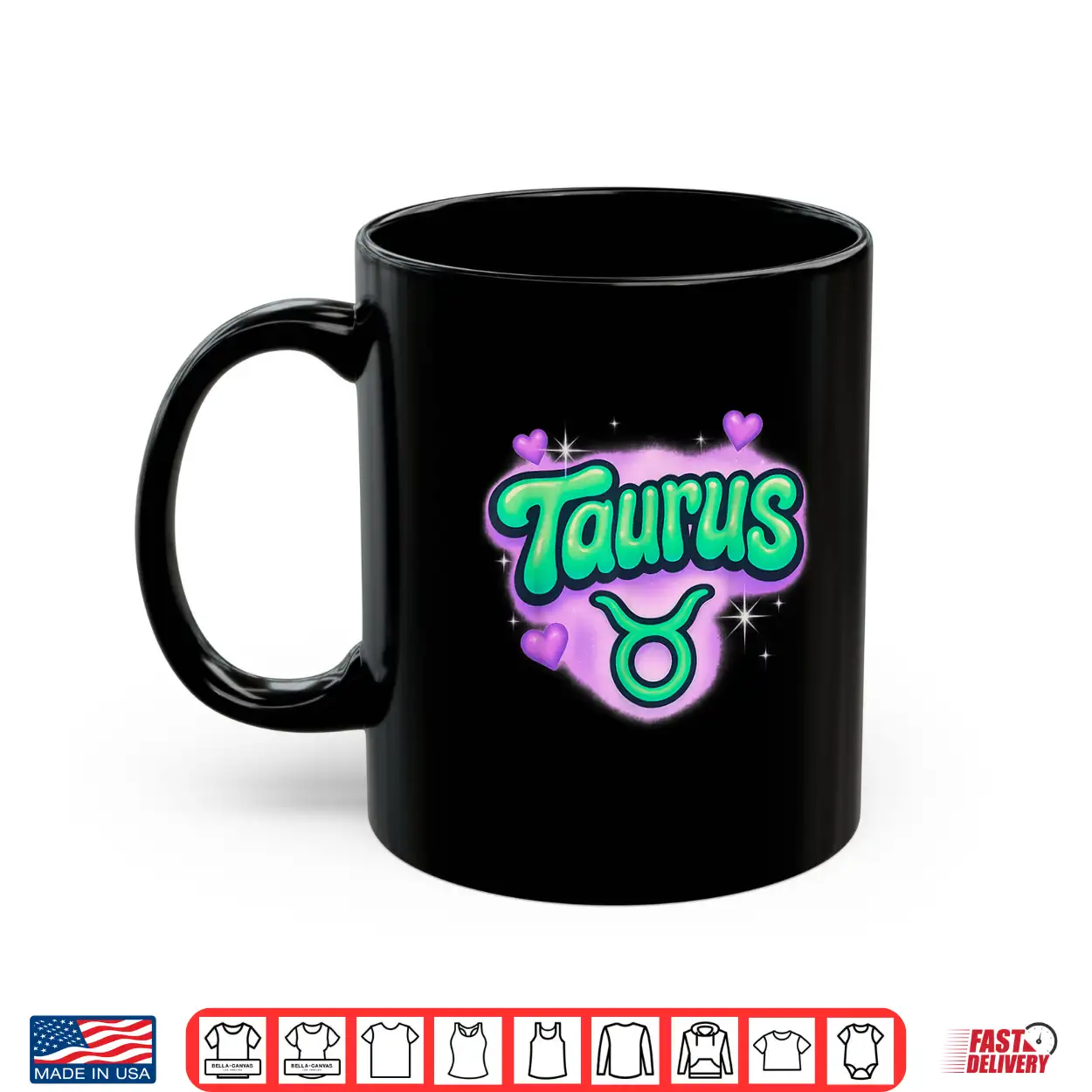 Taurus Zodiac Pastel Airbrush Cute Astrology Graphic Shirt Taurus Zodiac Pastel Airbrush Cute Astrology Graphic Shirt