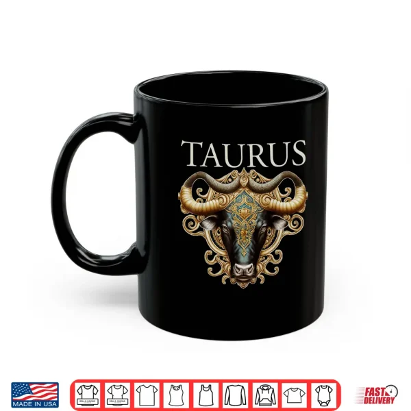 Mug Taurus Zodiac Symbol Bull Celestial Astrology Shirt