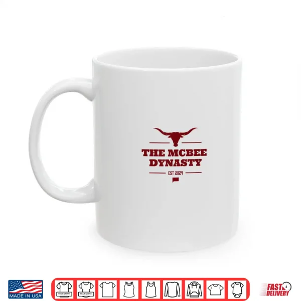 The Mcbee Dynasty Est 2024 Officially Licensed Shirt 3 Mug The McBee Dynasty EST 2024 Officially Licensed Shirt