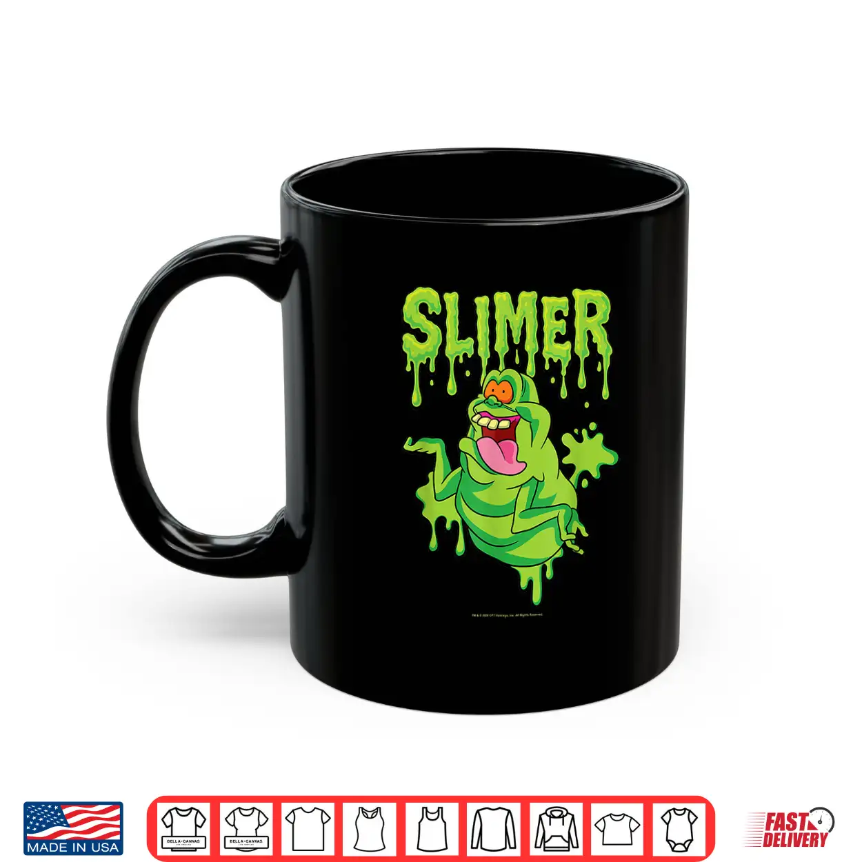 The Real Ghostbusters Ecto Green Slimer Retro 80’S Cartoon Shirt The Real Ghostbusters Ecto Green Slimer Retro 80’S Cartoon Shirt
