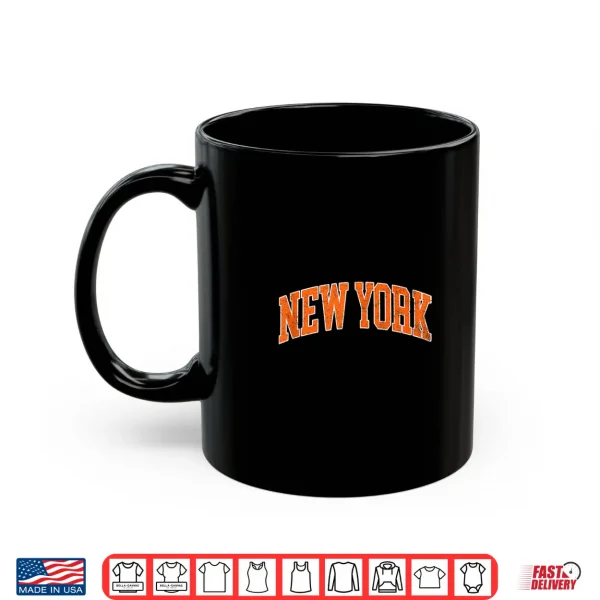 Vintage New York Men Ny Blue Orange Women Retro New York Tee Shirt 3 Mug Vintage New York Men NY Blue Orange Women Retro New York Tee Shirt