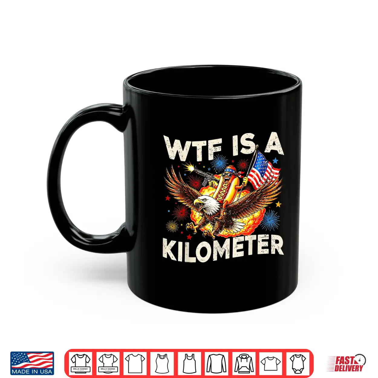 Wtf Is A Kilometer Funny Hot Dog Riding Eagle 4Th Of July Shirt Wtf Is A Kilometer Funny Hot Dog Riding Eagle 4Th Of July Shirt