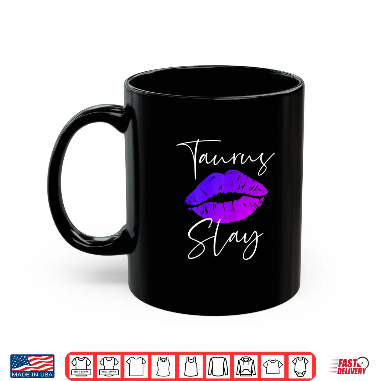 Womens Taurus Slay Lipstick Lips Birthday For Shirt Womens Taurus Slay Lipstick Lips Birthday For Shirt