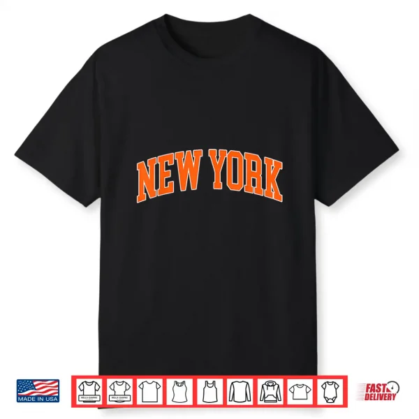 New York Throwback Design Classic Shirt