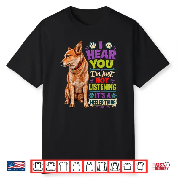 Red Heeler Farm Dog Sunset Australian Cattle Dog Shirt Shirt