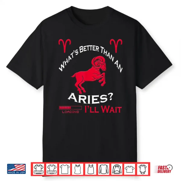 Retro Team Aries Girl Aries Man Horoscope Birthday Gift Shirt