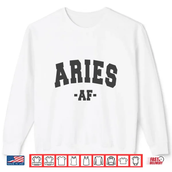 Sweatshirt ARIES ASTROLOGY ZODIAC SIGN DECORATIONS WOMEN MEN KIDS Shirt