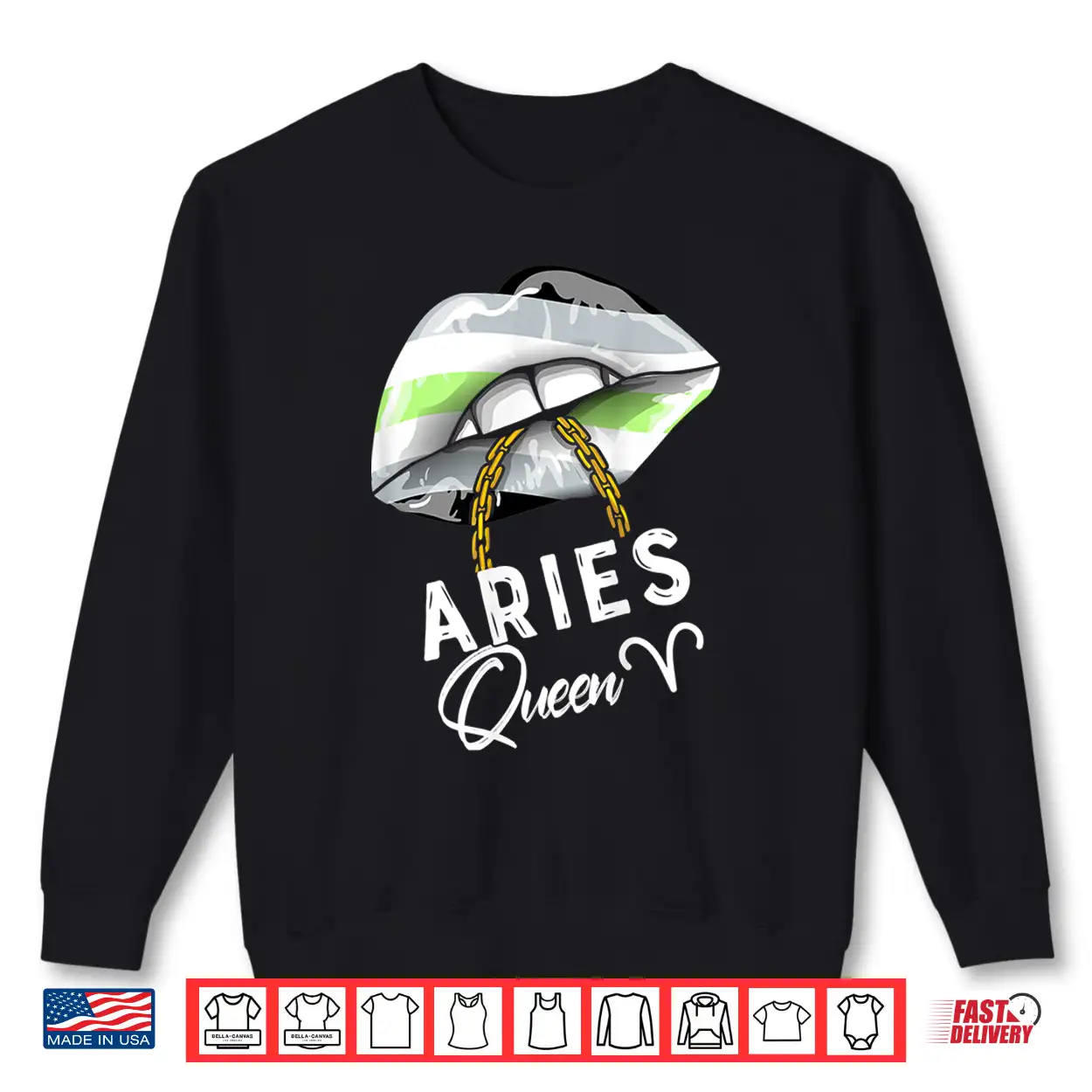 Agender Pride Lips Flag Aries Queen March April Birthday Shirt Agender Pride Lips Flag Aries Queen March April Birthday Shirt