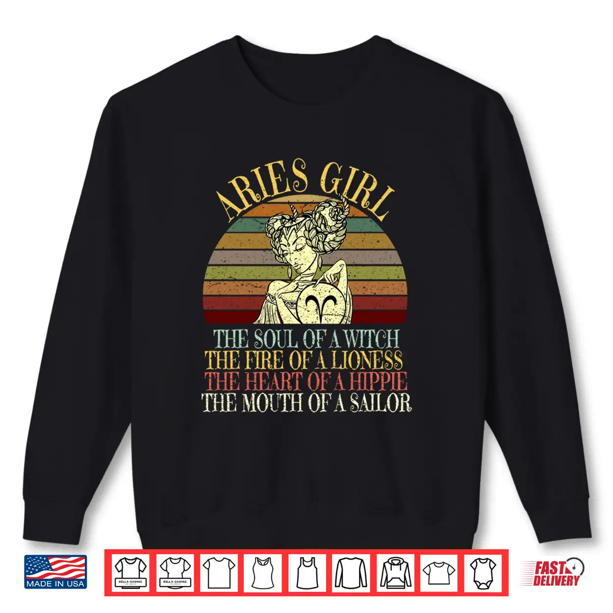 Aries Girl Zodiac Sign March April Birthday Women Her Shirt Aries Girl Zodiac Sign March April Birthday Women Her Shirt