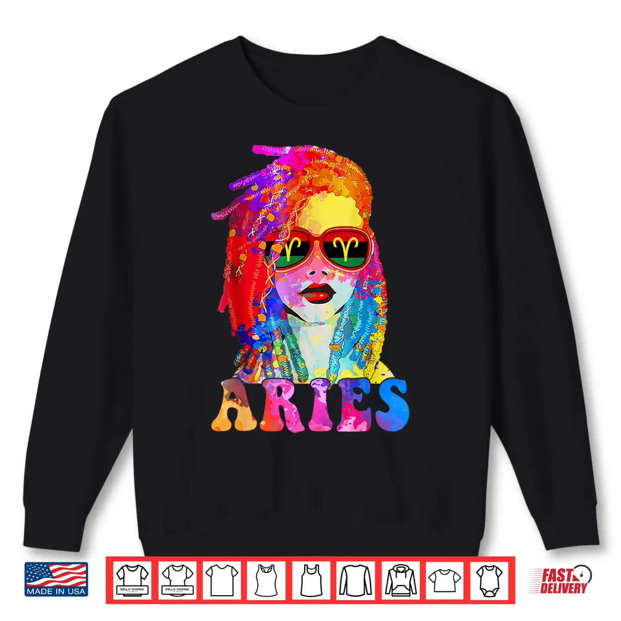 Aries Loc’D Woman Black Queen Art Zodiac Birthday Shirt Aries Loc’D Woman Black Queen Art Zodiac Birthday Shirt