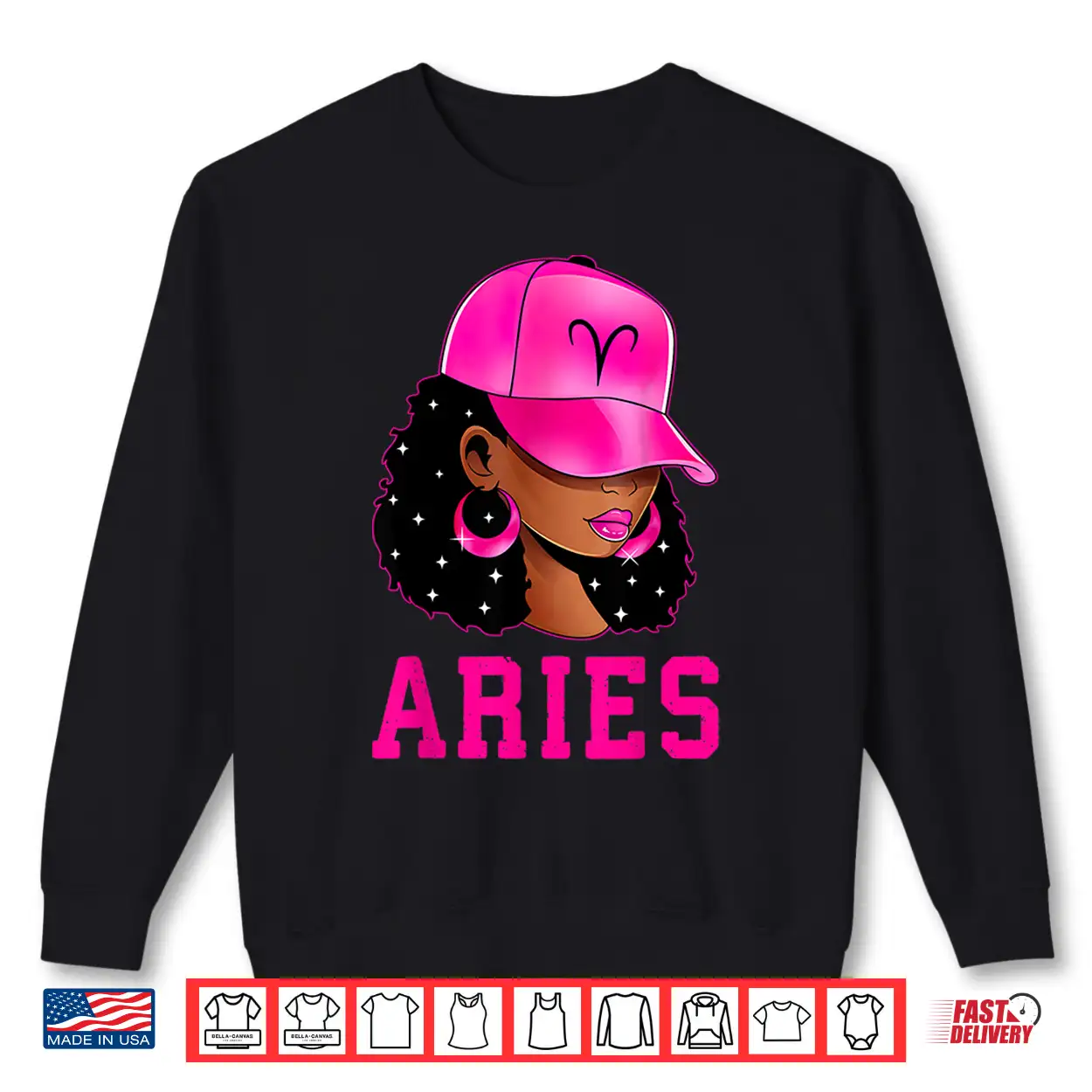 Aries Queen Sassy Black Woman Afro Girl Zodiac Sign Shirt Aries Queen Sassy Black Woman Afro Girl Zodiac Sign Shirt