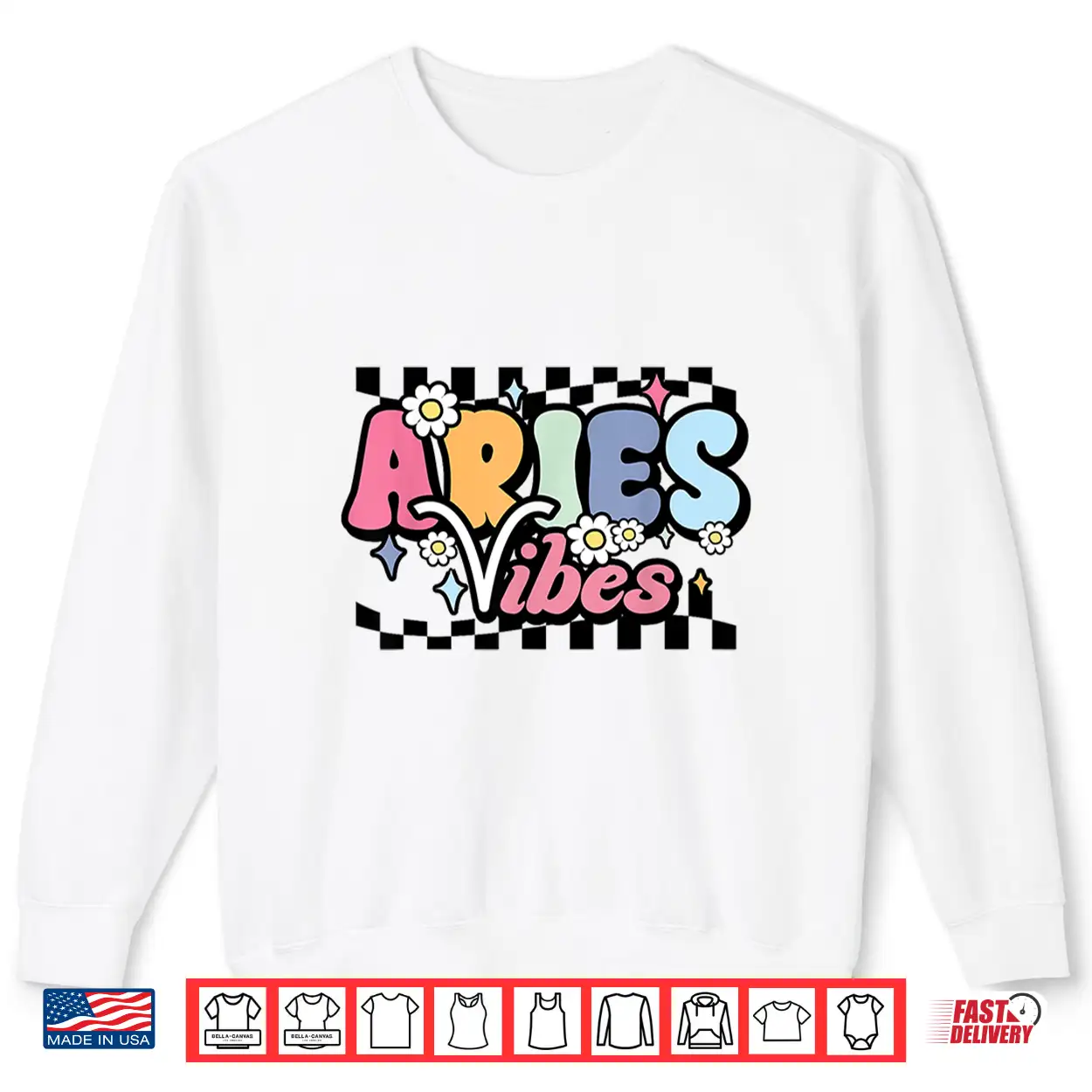 Aries Vibes Zodiac March April Birthday Astrology Groovy Shirt Aries Vibes Zodiac March April Birthday Astrology Groovy Shirt