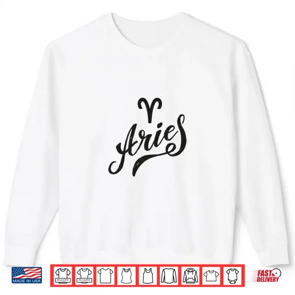 Sweatshirt Aries Zodiac Shirt