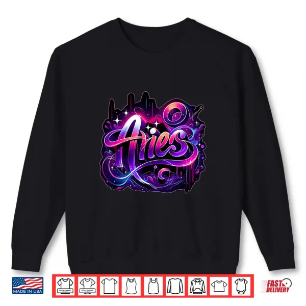 Aries Zodiac Sign Astrology Shirt Aries Birthday Shirt 2 Sweatshirt Aries Zodiac Sign Astrology Shirt Aries Birthday Shirt