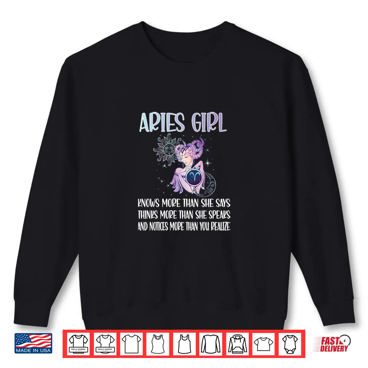 Aries Zodiac Sign Girl Aries Horoscope Astrology Shirt Aries Zodiac Sign Girl Aries Horoscope Astrology Shirt
