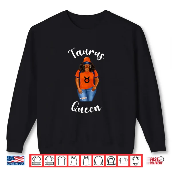 Baseball Womans Taurus Symbol Queen May Birthday Black Woman Shirt 2 Sweatshirt Baseball Womans Taurus Symbol Queen May Birthday Black Woman Shirt