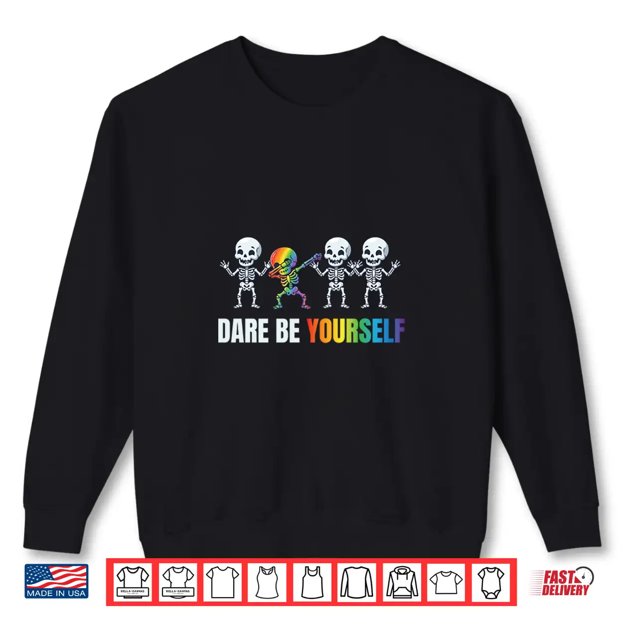 Be Yourself Pride Rainbow Queer Skeleton Gay Csd Lgb Shirt Be Yourself Pride Rainbow Queer Skeleton Gay Csd Lgb Shirt
