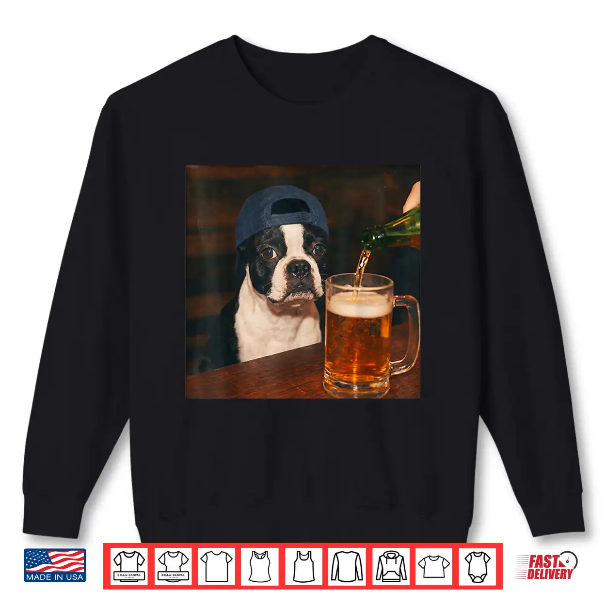 Boston Terrier Drinking Beer Shirt Funny Fathers Day Dog Mem Shirt Boston Terrier Drinking Beer Shirt Funny Fathers Day Dog Mem Shirt