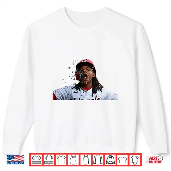 Sweatshirt CJ Abrams Washington Nationals Shirt