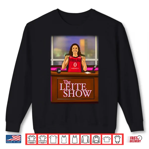Carla Leite The Leite Show Shirt 2 Sweatshirt Carla Leite The Leite Show Shirt