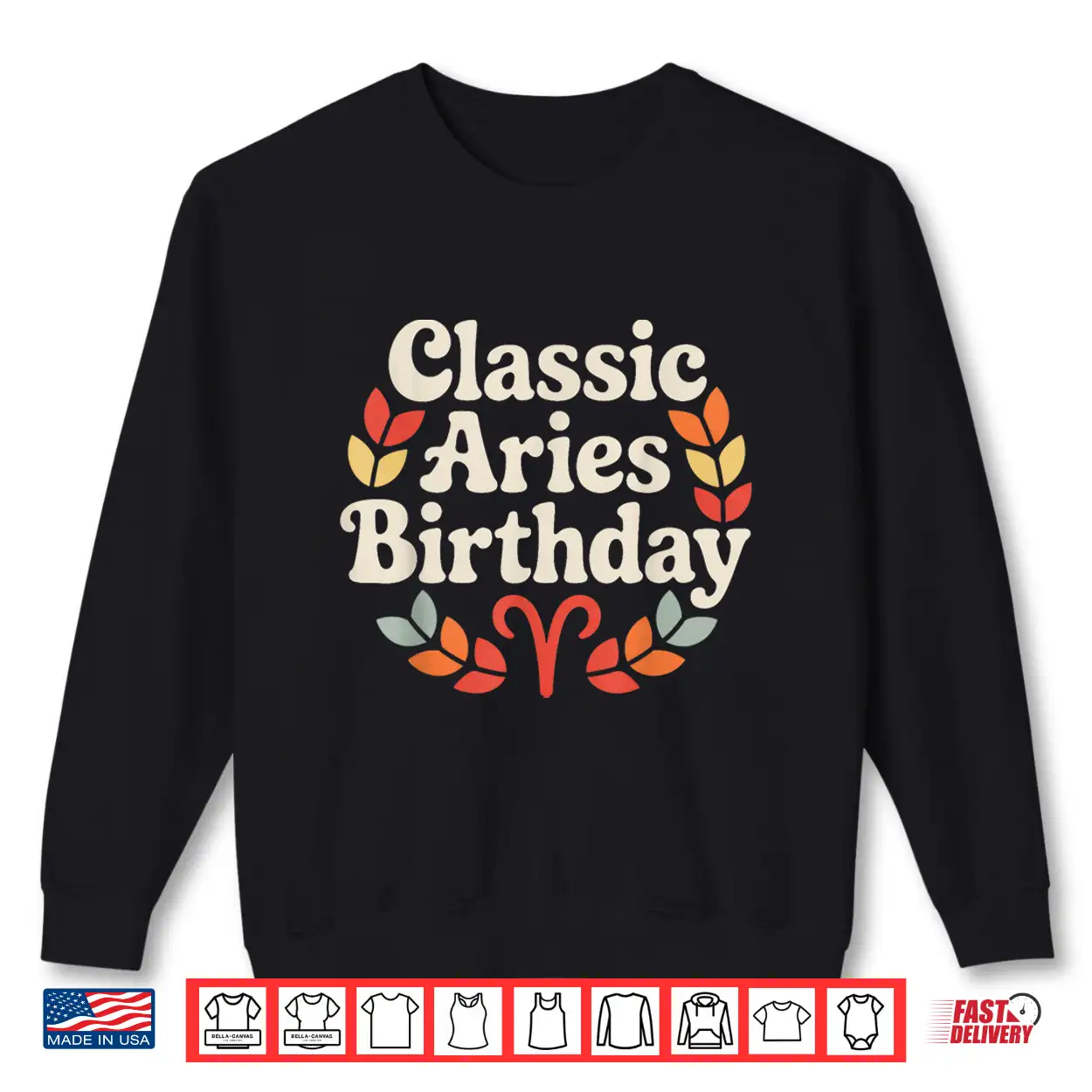 Classic Aries Birthday Zodiac Geometric Wreath Art Shirt Classic Aries Birthday Zodiac Geometric Wreath Art Shirt
