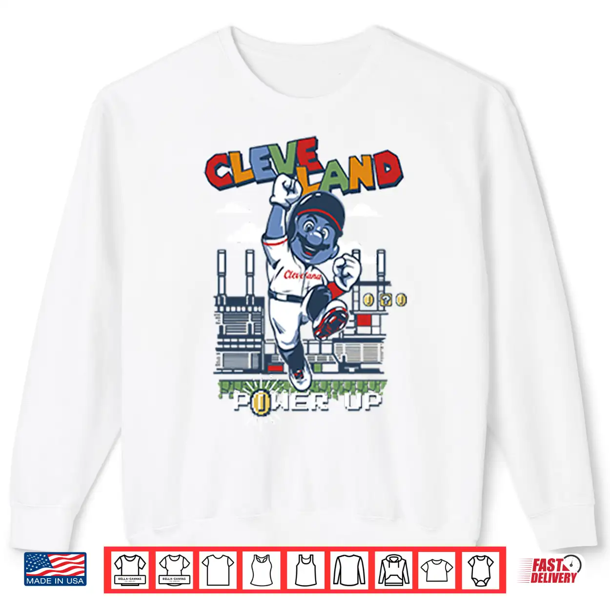 Cleveland Power Up Shirt Cleveland Power Up Shirt